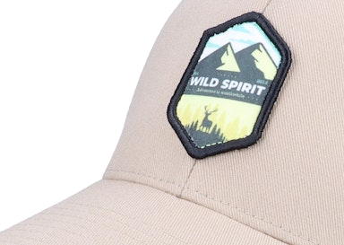 Forest And Mountain Patch Light Khaki Flexfit