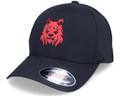Red Lion Logo Black Flexfit