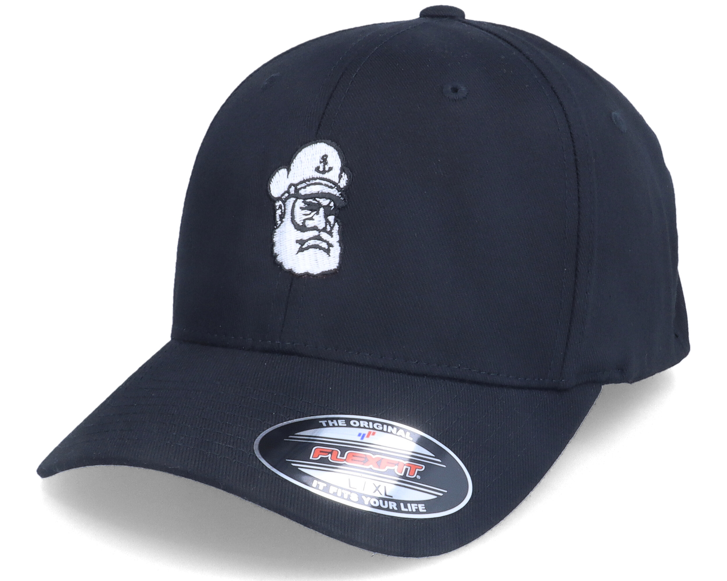 Captain My Captain Black Flexfit - Iconic cap | Hatstoreworld.com