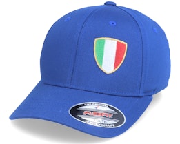 Kids Italy Flag Shield Blue Flexfit - Forza