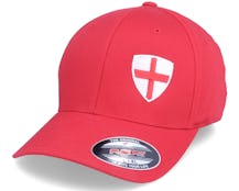 England Flag Shield Red Flexfit - Forza