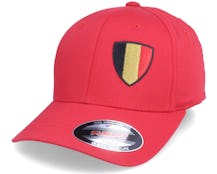 Kids Belgium Flag Shield Red Flexfit - Forza