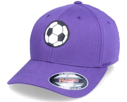 Kids Football Applique Purple Flexfit - Forza