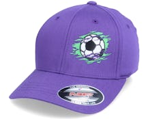 Kids Ripped Football Purple Flexfit - Forza