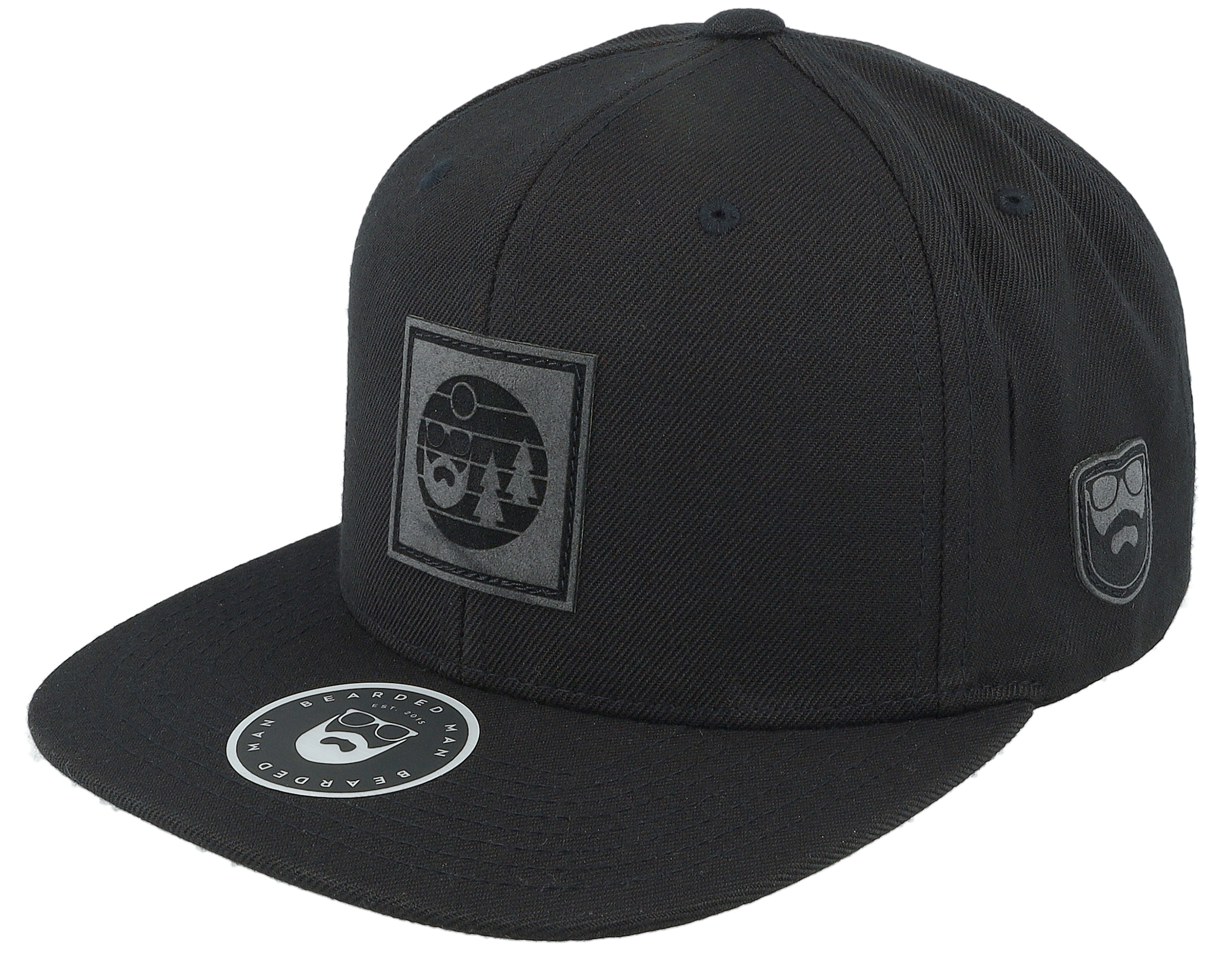 black snapback