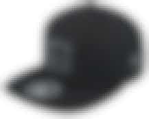 Charcoal Sunset Logo Patch Black Snapback - Bearded Man