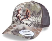 3D Antlers Highlander Kryptek Brown Trucker