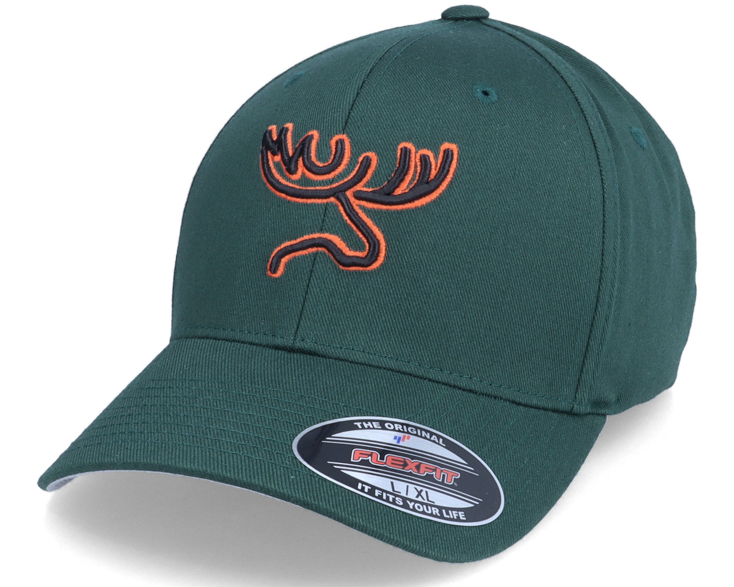 3D Moose Spruce Flexfit - Hunter keps - Hatstore.se