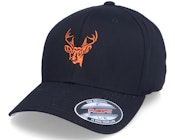 Stag Deer Black Flexfit