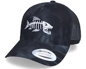 Fish Bones Typhon Kryptek Black Trucker
