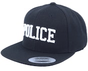 Police 3D Black Snapback