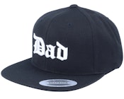 3D Dad Black Snapback