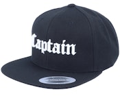 3D Captain Black Snapback