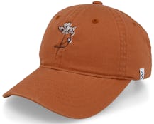 Anemone Flower Washed Cotton Rust Mom Cap - Wei
