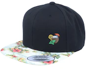 Summer Pina Coco Nut Drink Black/Floral Snapback