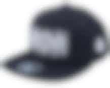 Death Metal Logo Black Snapback - Bearded Man