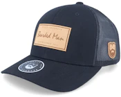 Casual Logo Patch Black Trucker