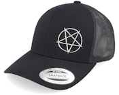 Pentagram Side Black Trucker