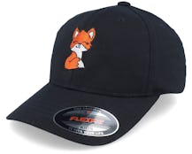 Kids Baby Fox Black Flexfit - Kiddo Cap