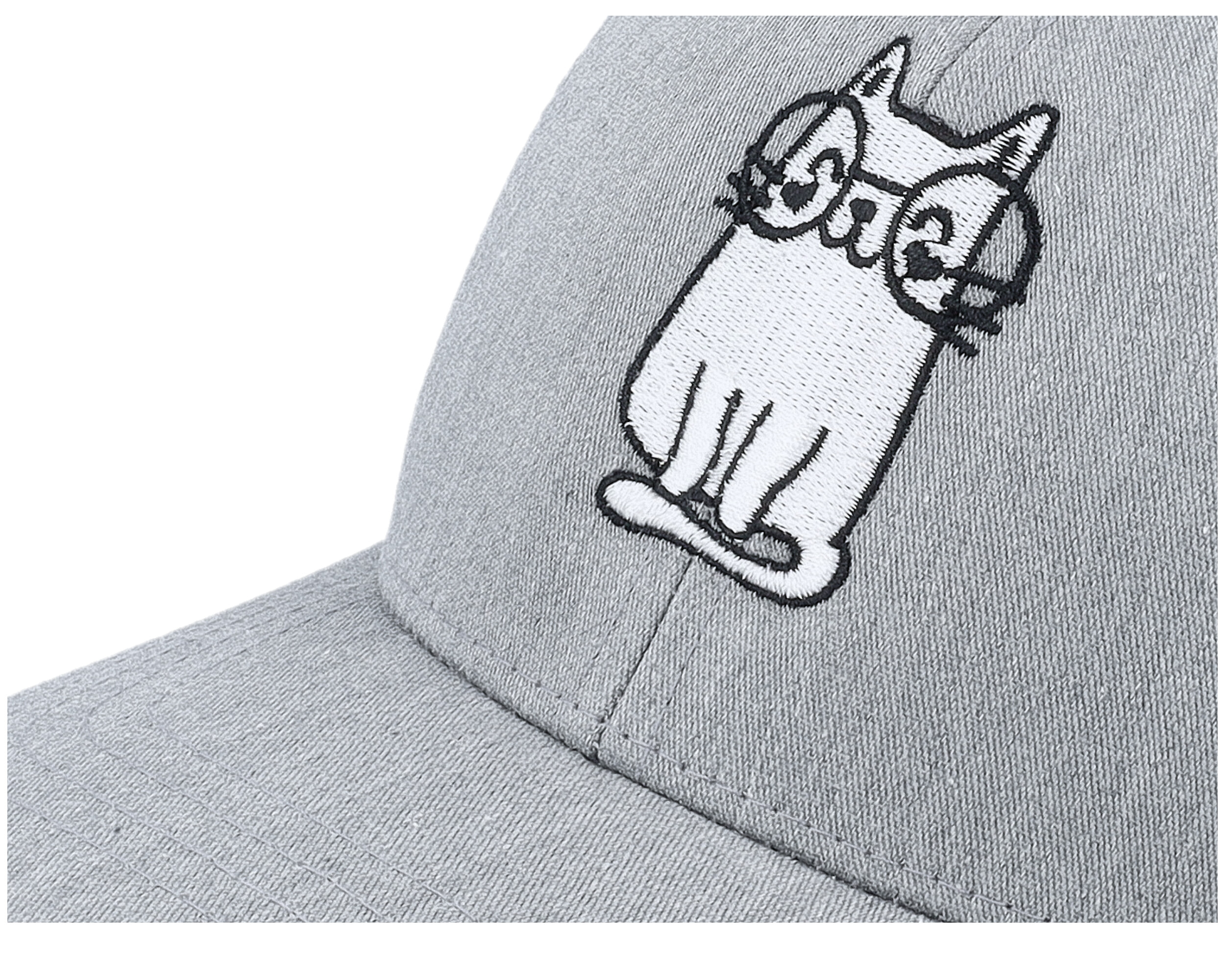 Kids Little Cat With Glasses Grey Adjustable