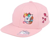 Kids Glorious Unicorn Pink Snapback