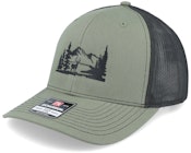 Buck Nature Silhouette 112 Split Loden/Black Trucker