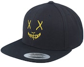 Neon Smile Yellow/Black Snapback