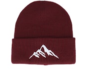 Mountain 3d Burgundy Soft Deep Cuff