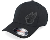 Live Fast Helmet Black Patch Black Flexfit