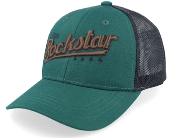 Kids Little Rockstar Dark Green/Black Trucker