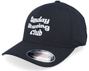 Sunday Running Club Black Flexfit