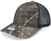 Tiny Deer Antlers Realtree Timber/Black A-frame Trucker