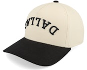 Dallas Upside Down 3d Stone/Black A-frame Trucker