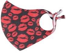 Lips Red-Black Arch Face Mask - Zeri