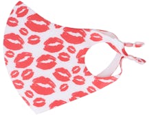 Lips Red-White Arch Face Mask - Zeri