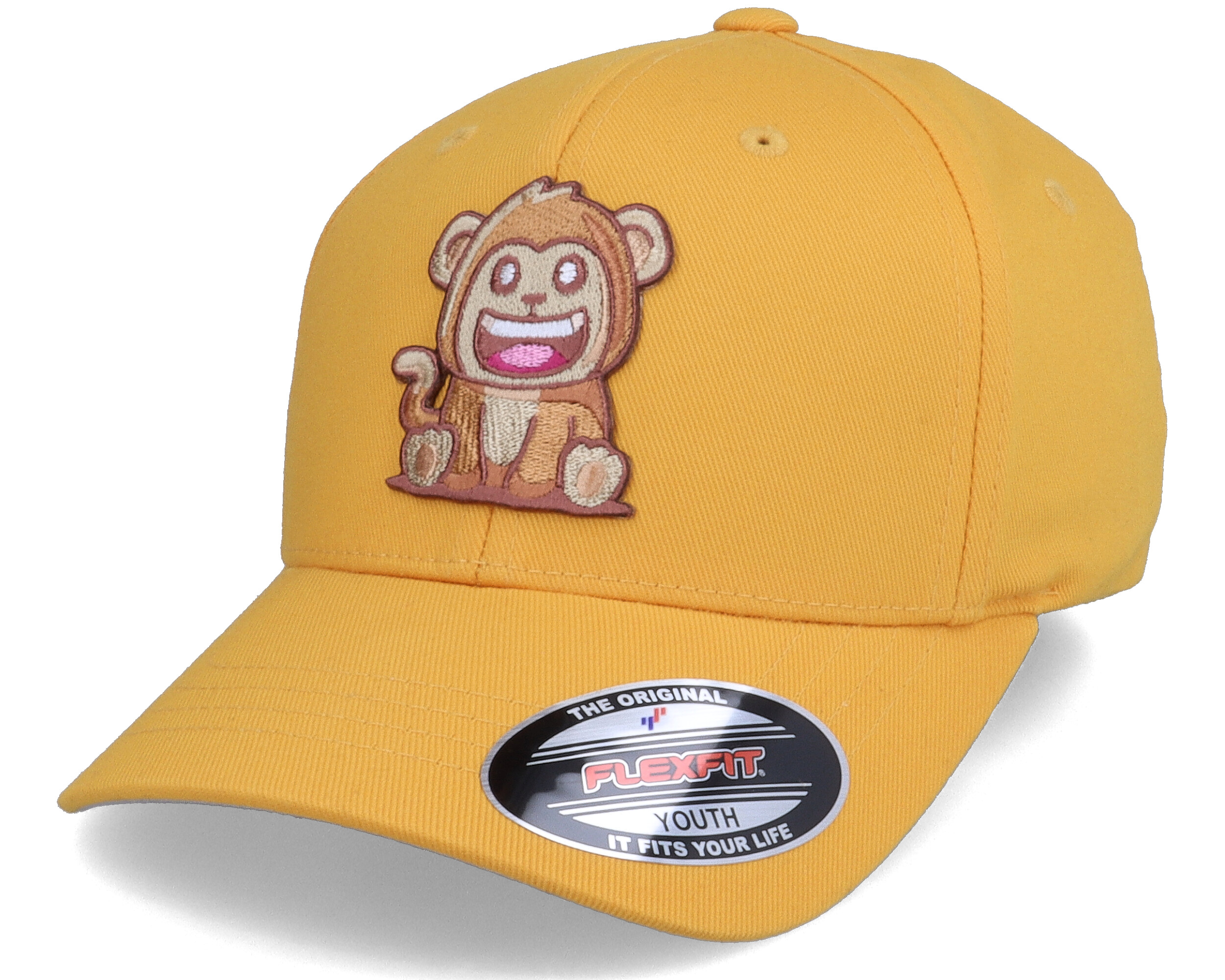 Kids Cool Monkey Yellow Flexfit