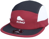 Logo Cloudfit Red/Black/White 5-Panel