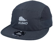 Logo Reflective Cloudfit Black 5-Panel - Kumo