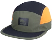 Logo Cloudfit Olive/Black/Orange 5-Panel