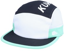 On Top Cloudfit White/Black/Teal 5-Panel - Kumo