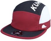 On Top Cloudfit Red/Black/White 5-Panel