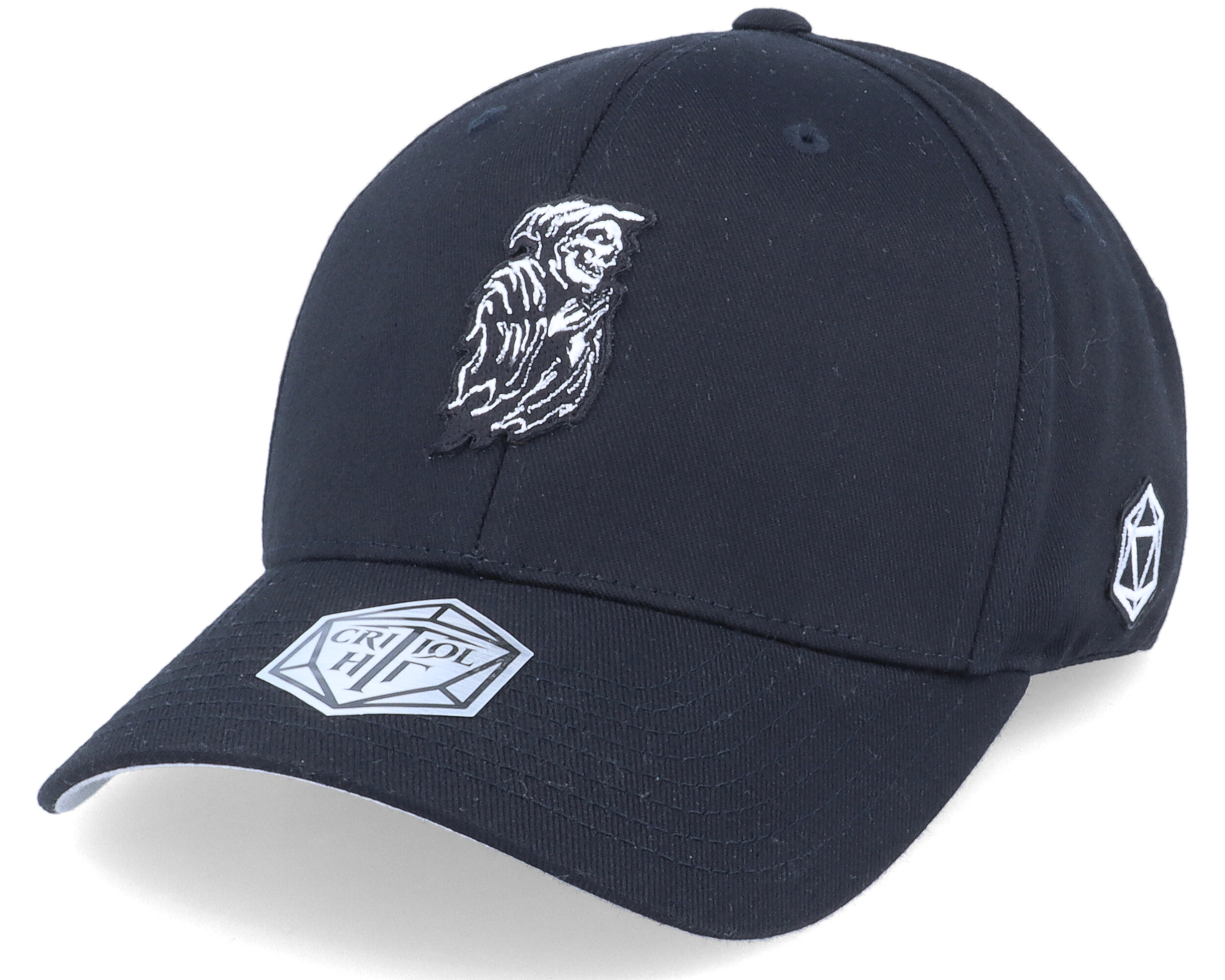 Death Reaper Patch Black Flexfit - Critiql Hit cap | Hatstoreworld.com