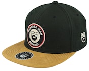 3D Logo Patch Black/Suede Snapback