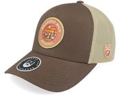 Easy Sunset Patch Brown/Khaki Trucker