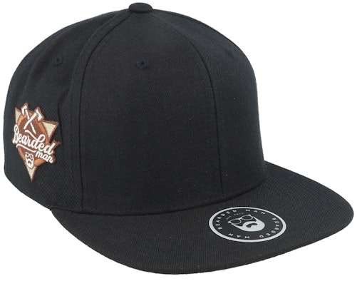 Sports Team Side Patch Black Snapback - Main Image