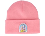 Kids Strawberry Unicorn Patch Pink Beanie