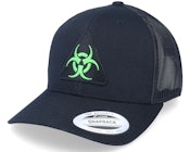 Biohazard Patch Black Trucker