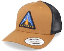 Voyage Space Shuttles Patch Caramel/Black Trucker - Iconic