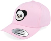 Kids Panda Chenille Patch Pink Adjustable