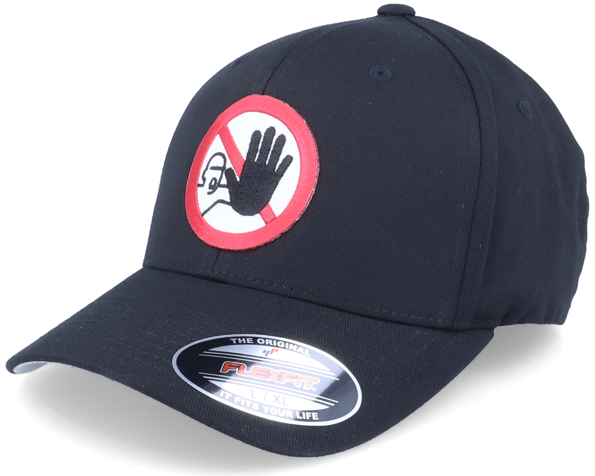 Restricted Area Patch Black Flexfit - Iconic cap | Hatstoreworld.com